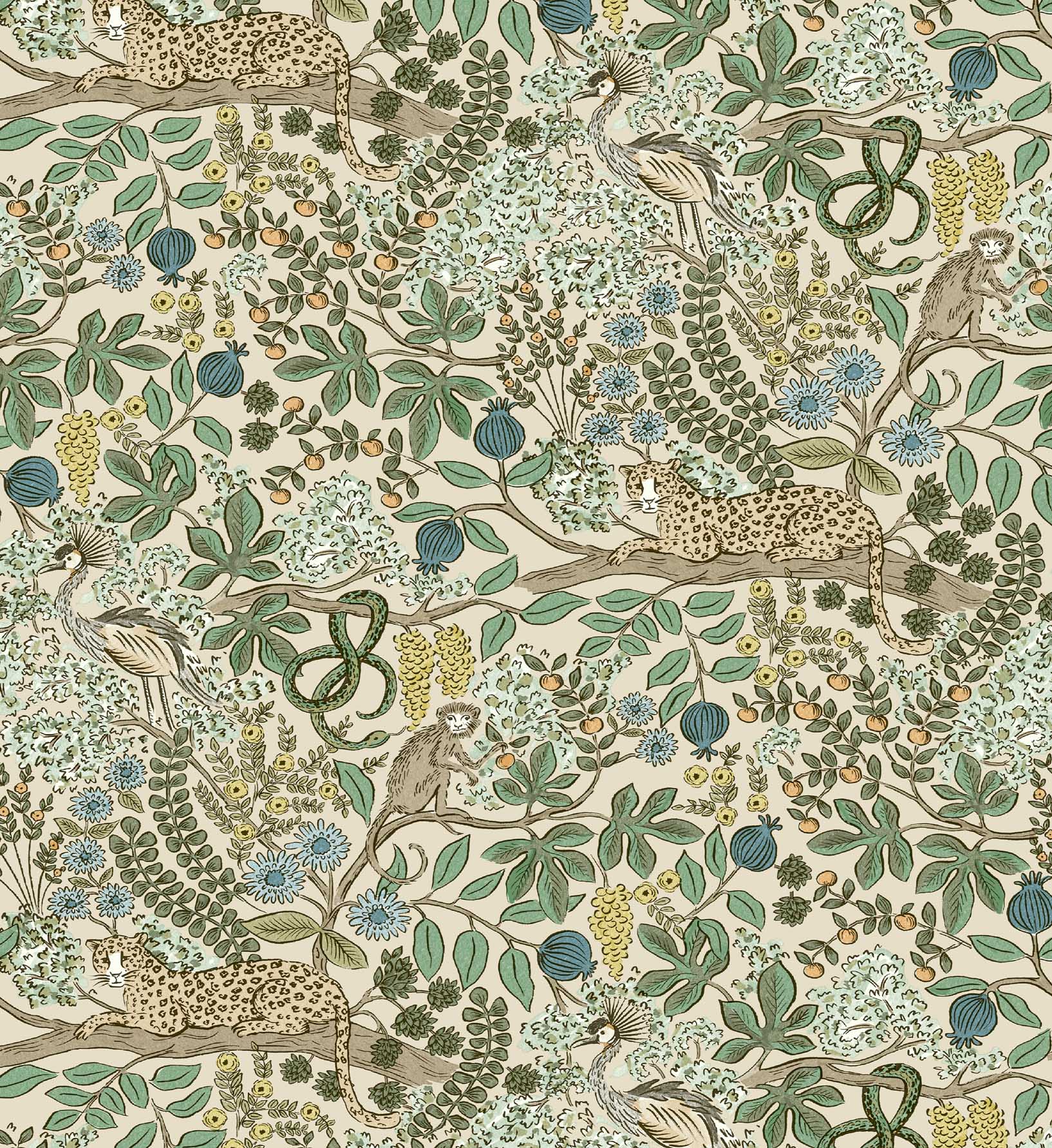 Safari Peel & Stick Wallpaper - Cream - Image 4