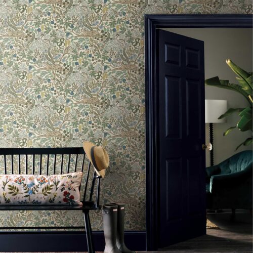 Alternative view of Safari Peel & Stick Wallpaper - Cream