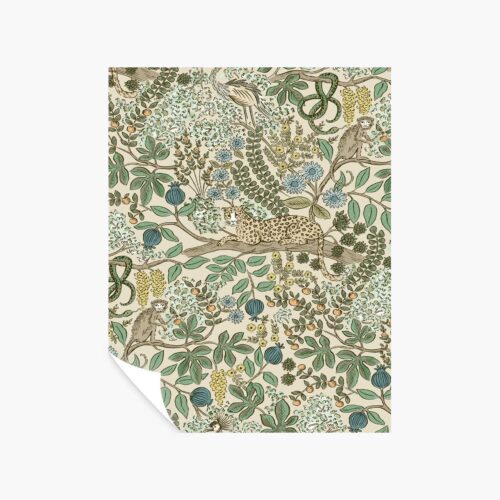 Safari Peel & Stick Wallpaper Sample - Cream