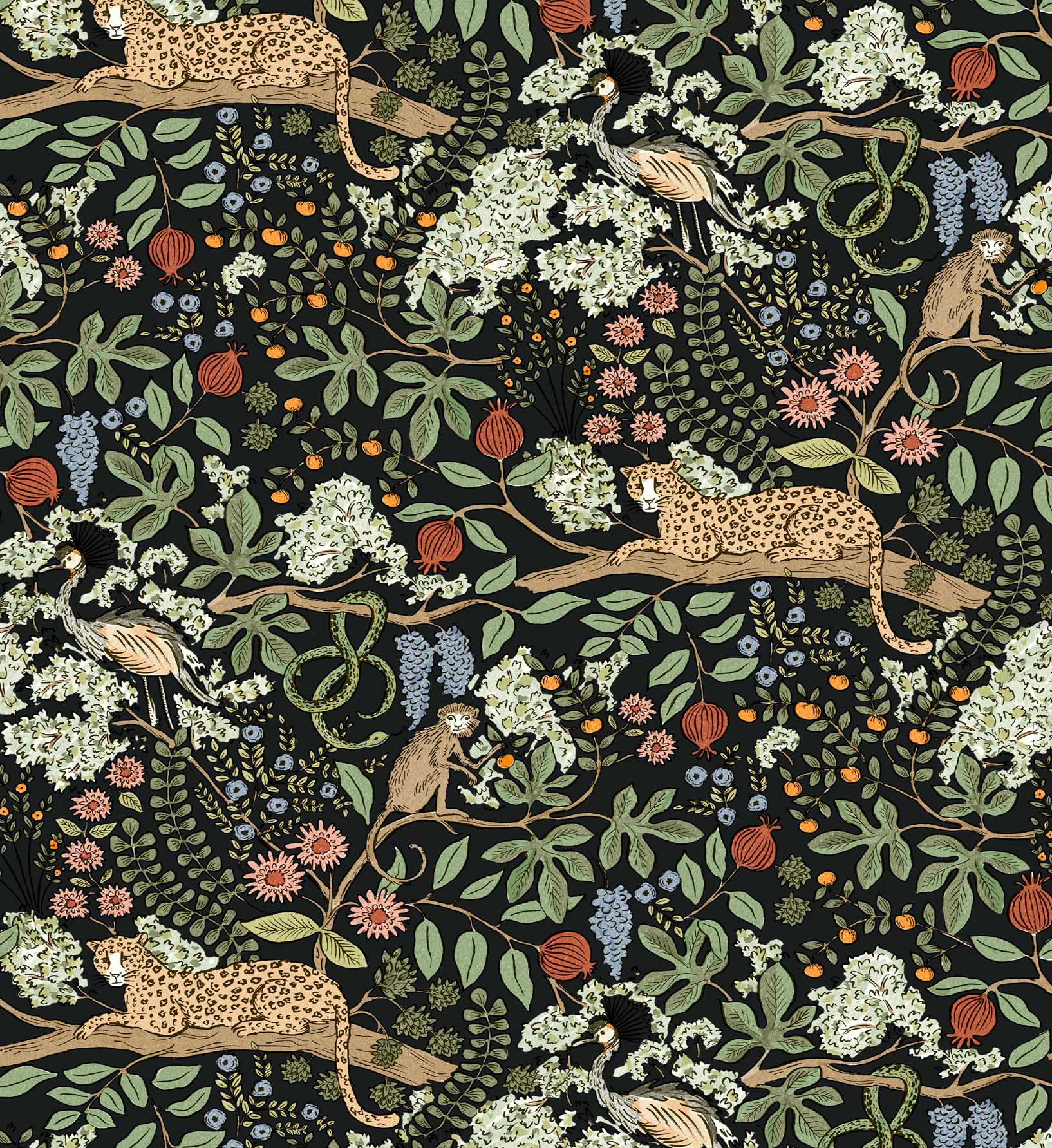 Safari Peel & Stick Wallpaper - Black - Image 4