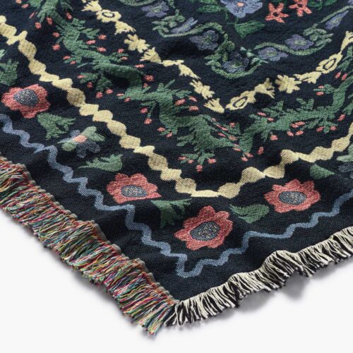 Alternative view of Woven Blanket - Wildwood