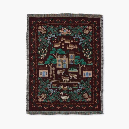 Woven Blanket - Country Farm