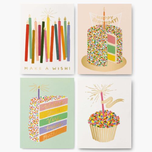 Alternative view of Keepsake Card Box - Birthday Candles