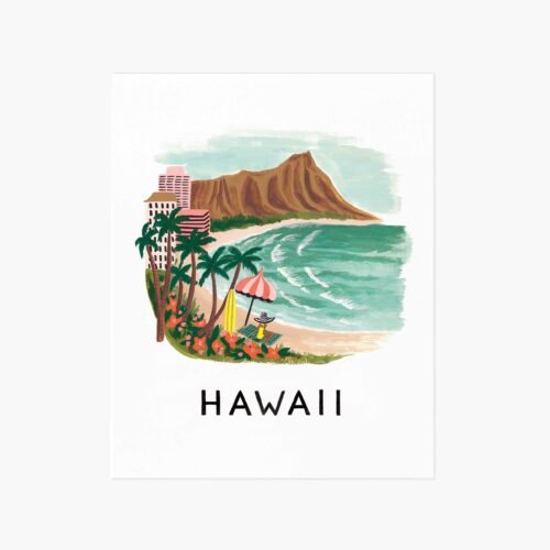 Hawaii Art Print