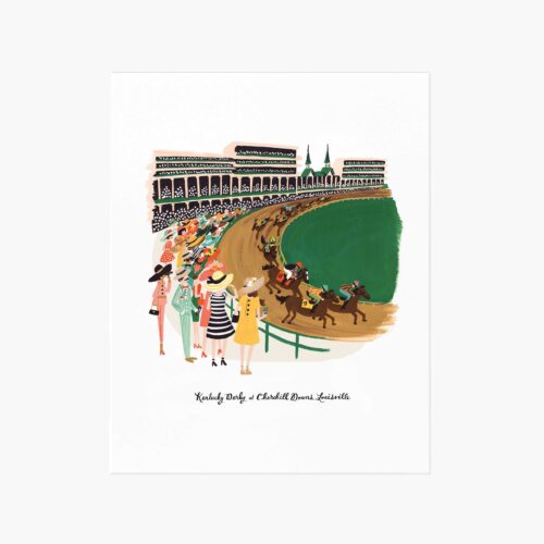Kentucky Derby Art Print