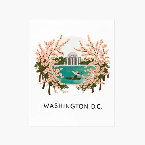 Washington D.C. Art Print