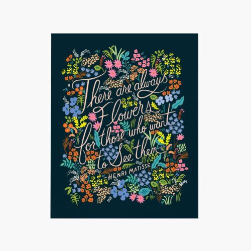 Matisse Quote Art Print