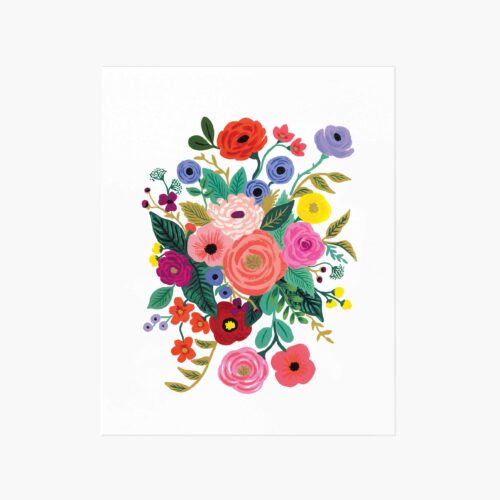 Juliet Rose Bouquet Art Print