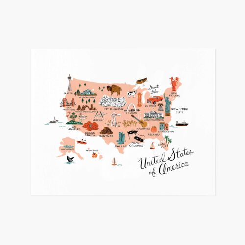 United States of America Art Print