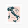 Italy Art Print