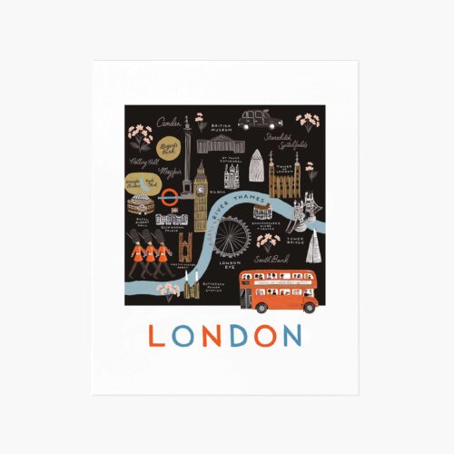 London Map Art Print