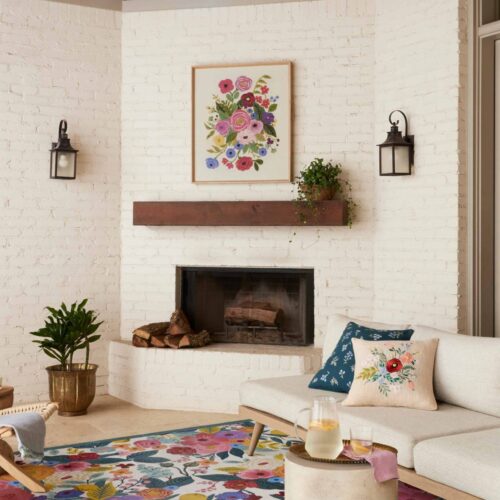 Alternative view of Framed Wall Art - Juliet Rose