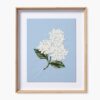 Framed Wall Art - Hydrangea Blue