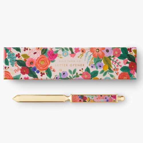 Garden Party Brass Letter Opener