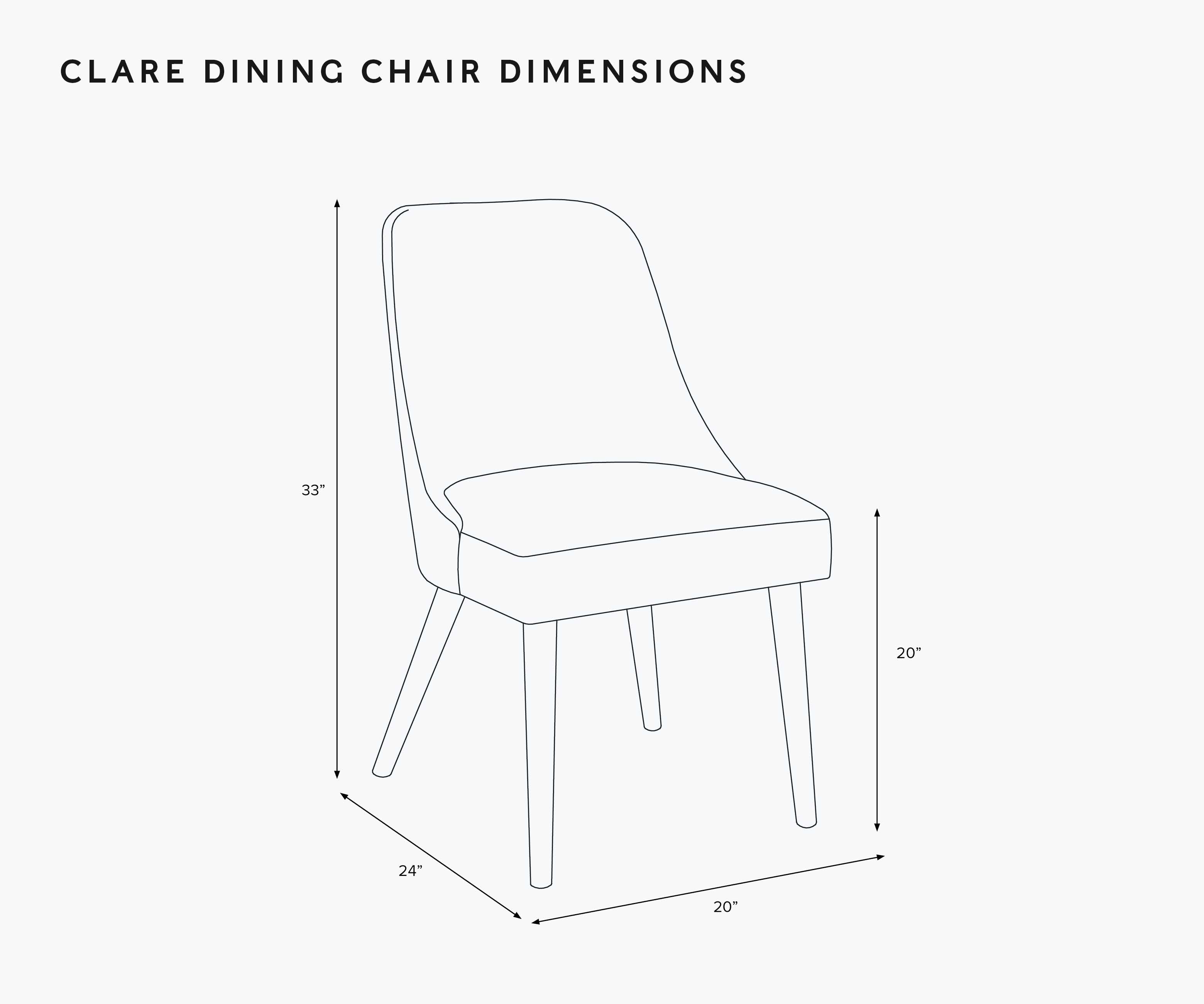 Clare Dining Chair - Garden Party Blue - Image 7