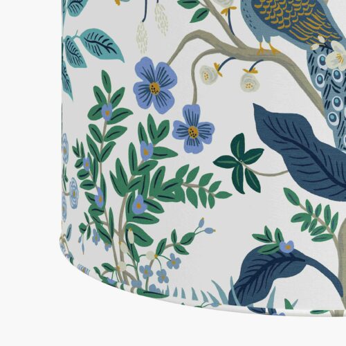 Alternative view of Billie Ottoman - Peacock