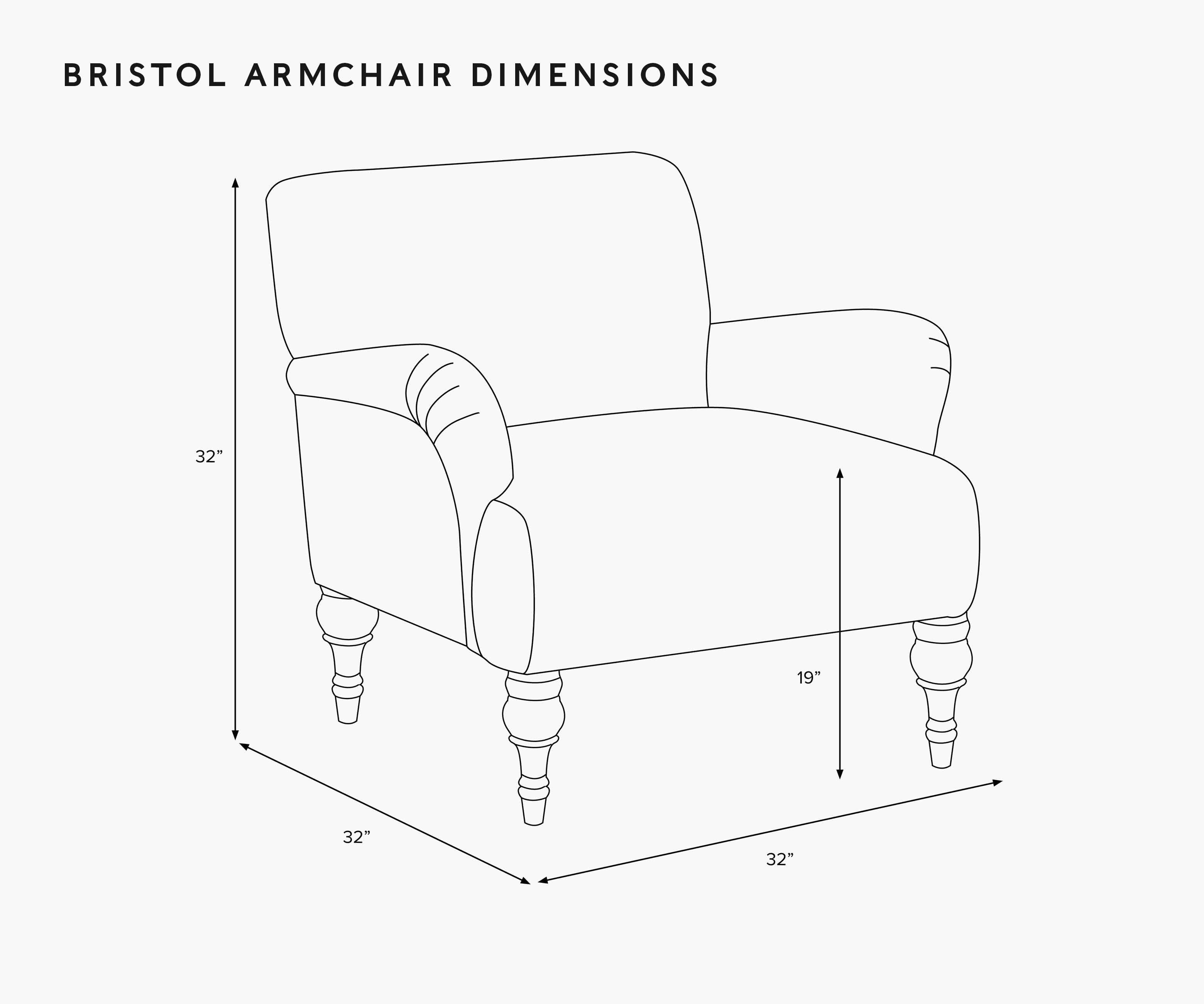 Bristol Armchair - Bramble - Image 7