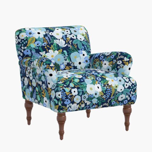 Bristol Armchair - Garden Party Blue