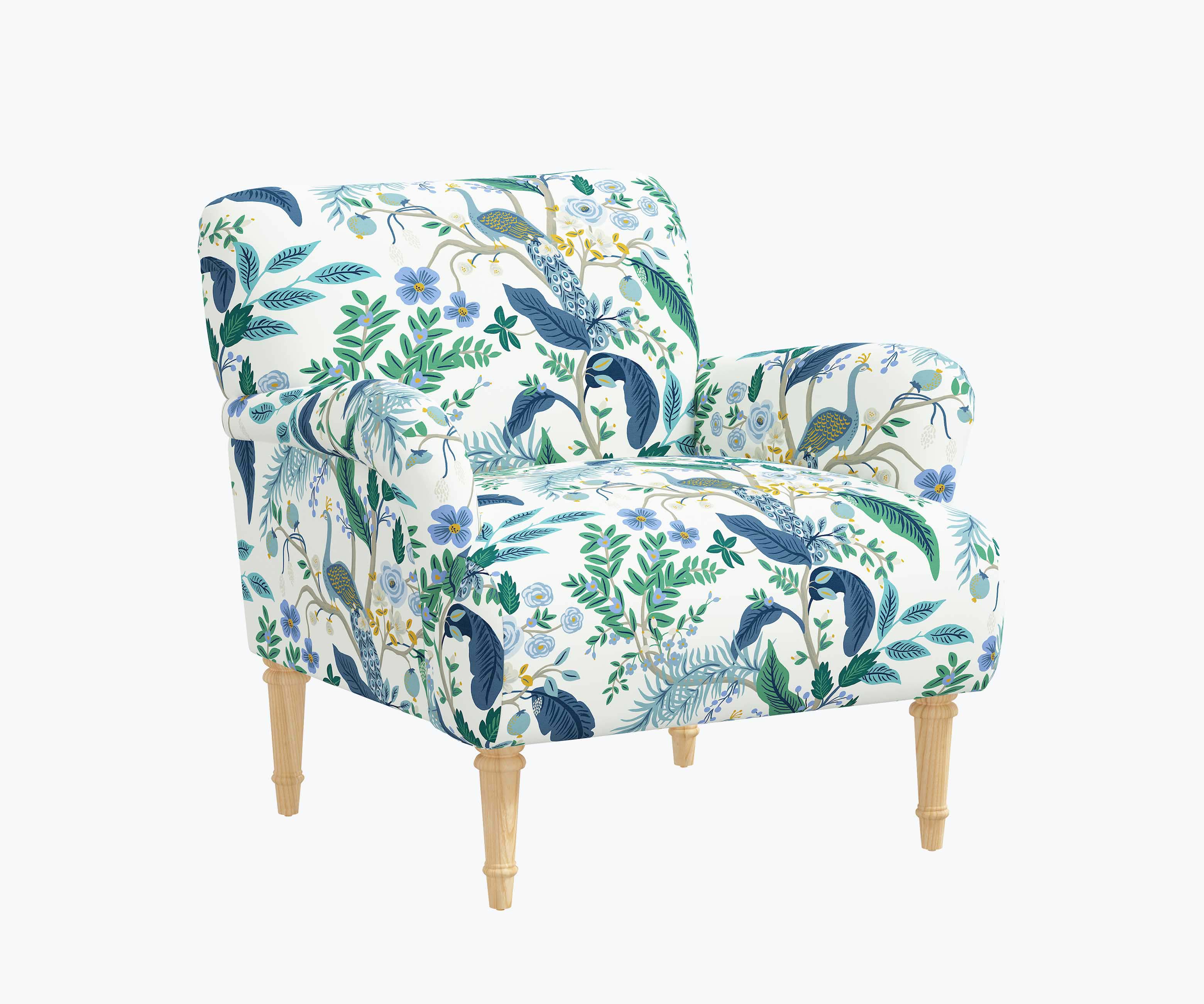 Bristol Armchair - Peacock - Image 8