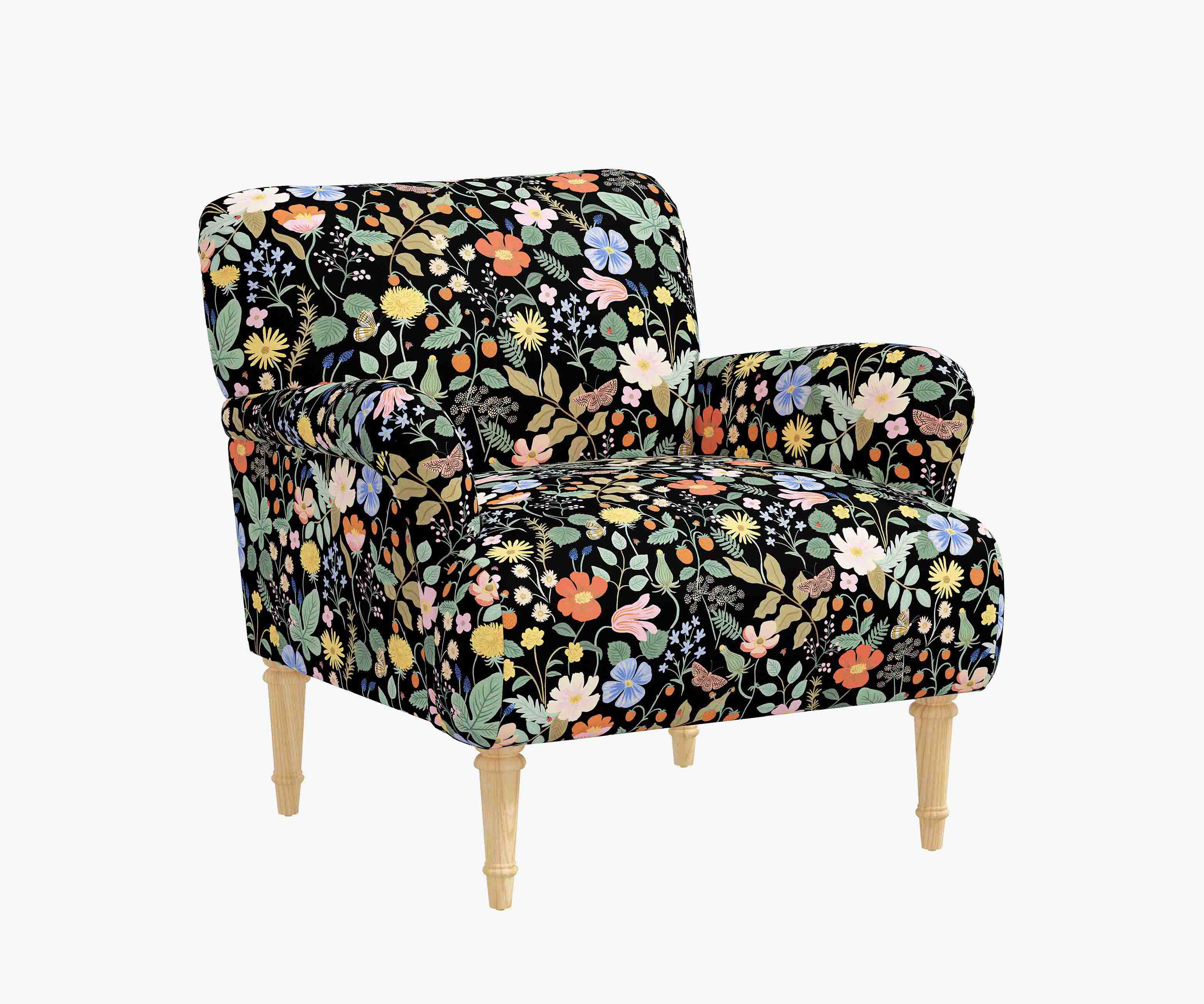 Bristol Armchair - Strawberry Fields - Image 8