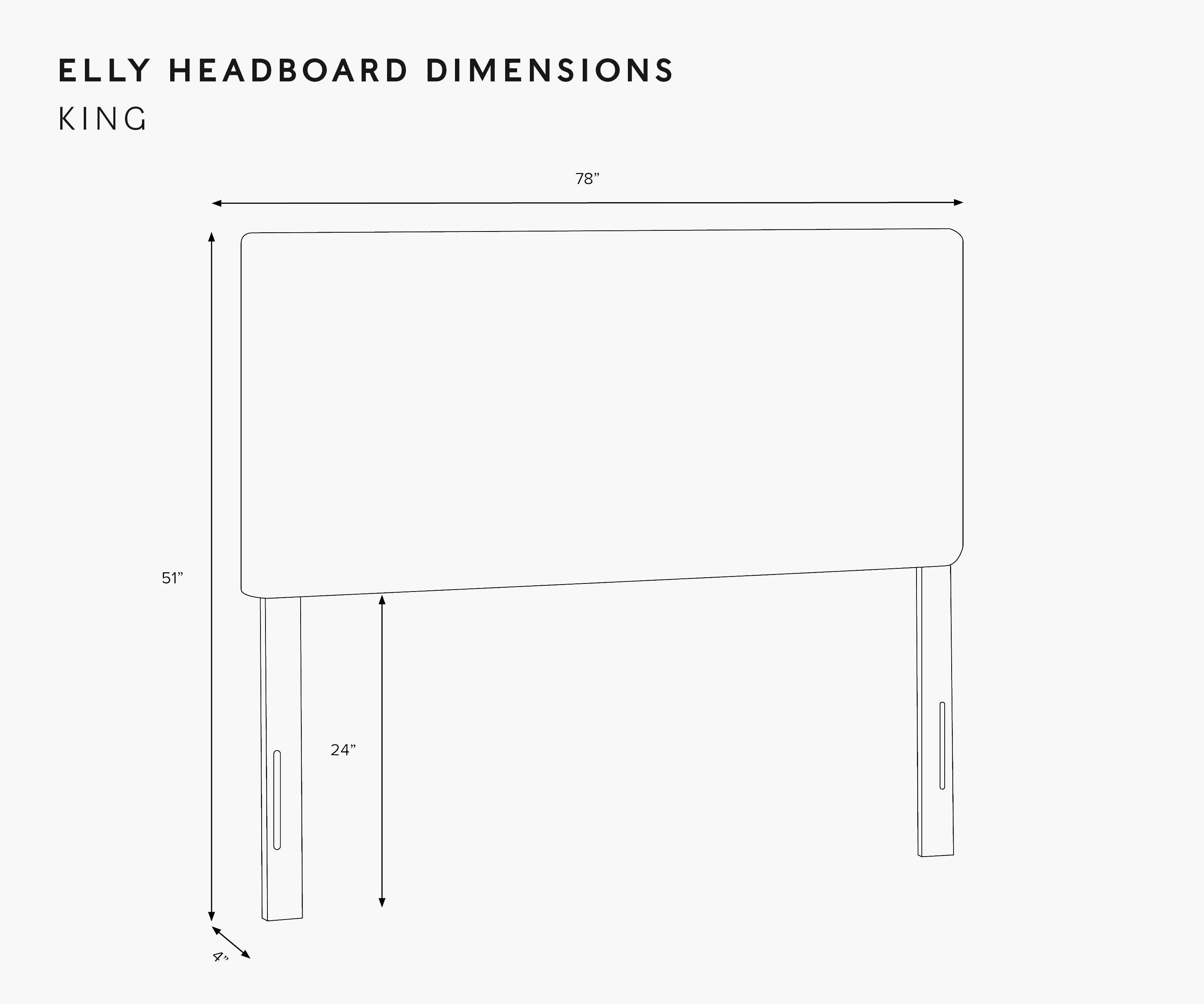 Elly Headboard - Pomegranate - Image 9