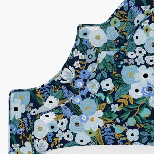 Alternative view of Marion Bed - Garden Party Blue