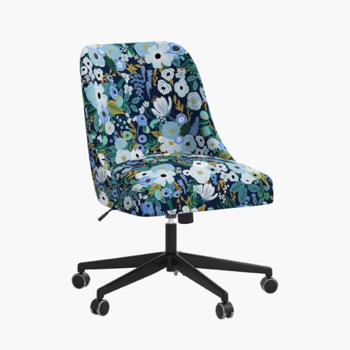 Oxford Desk Chair - Garden Party Blue
