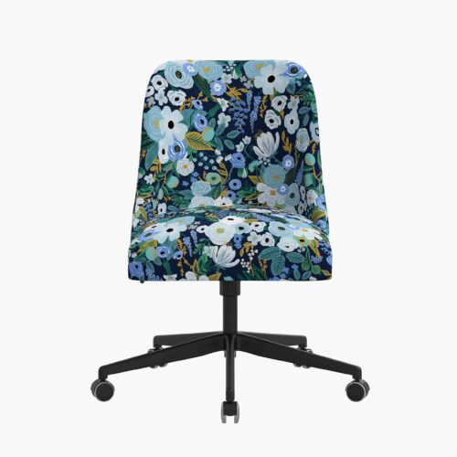 Alternative view of Oxford Desk Chair - Garden Party Blue
