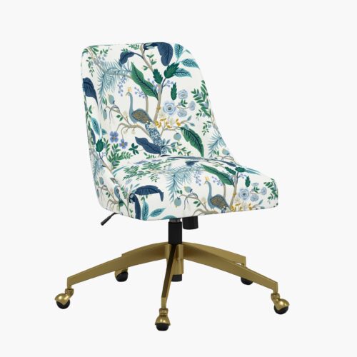 Oxford Desk Chair - Peacock