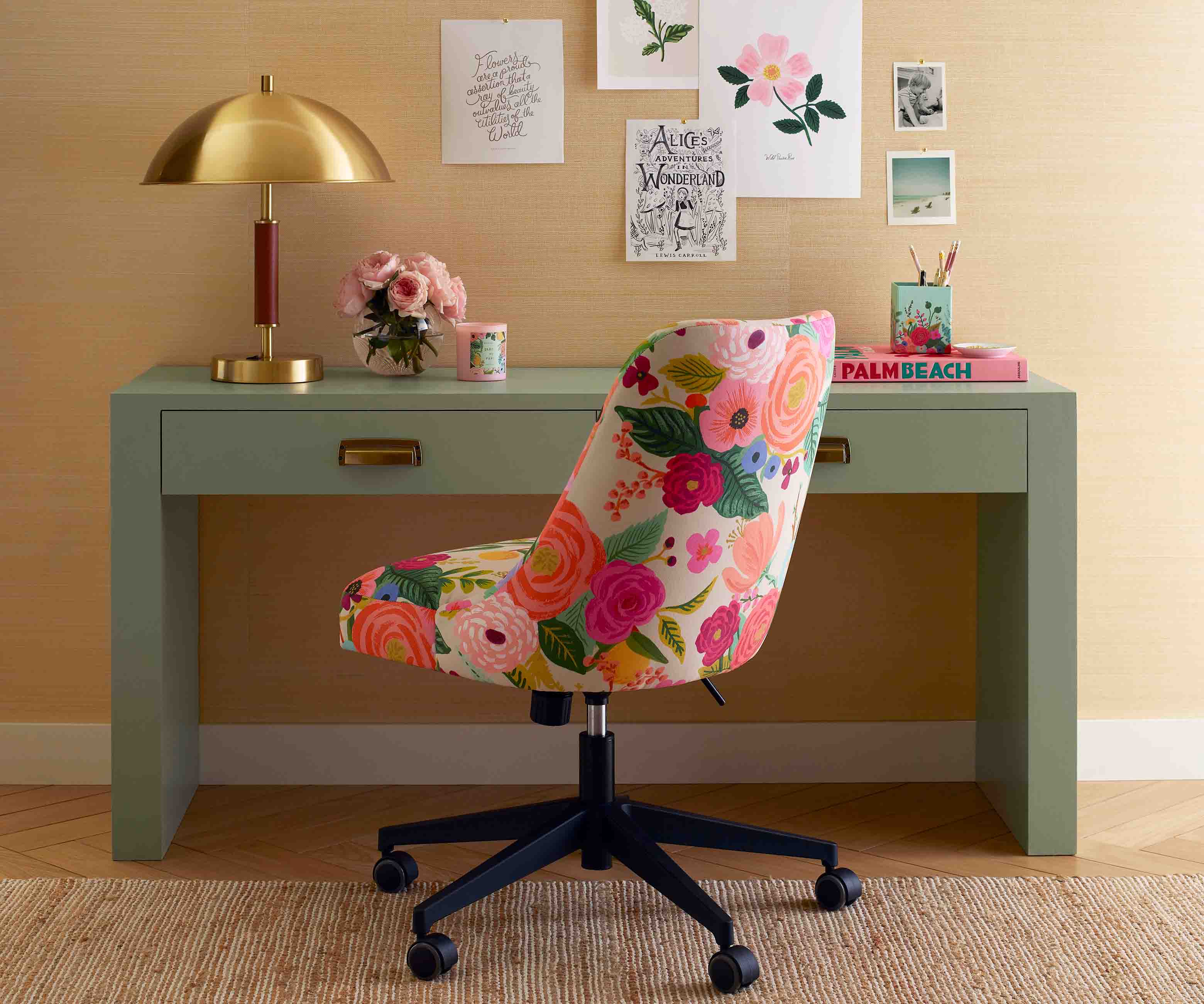 Oxford Desk Chair - Garden Party - Image 2