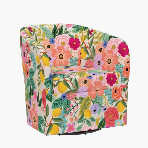 Pembroke Swivel Chair - Garden Party
