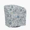 Pembroke Swivel Chair - Pomegranate
