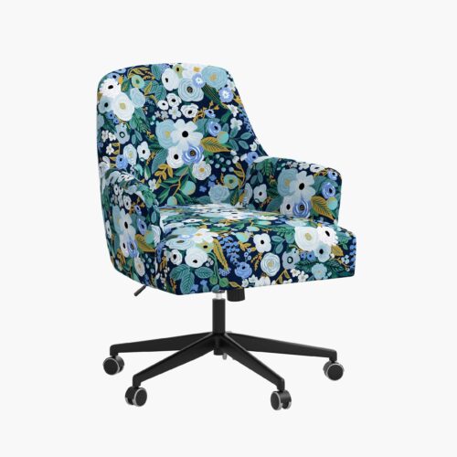 Cambridge Desk Chair - Garden Party Blue