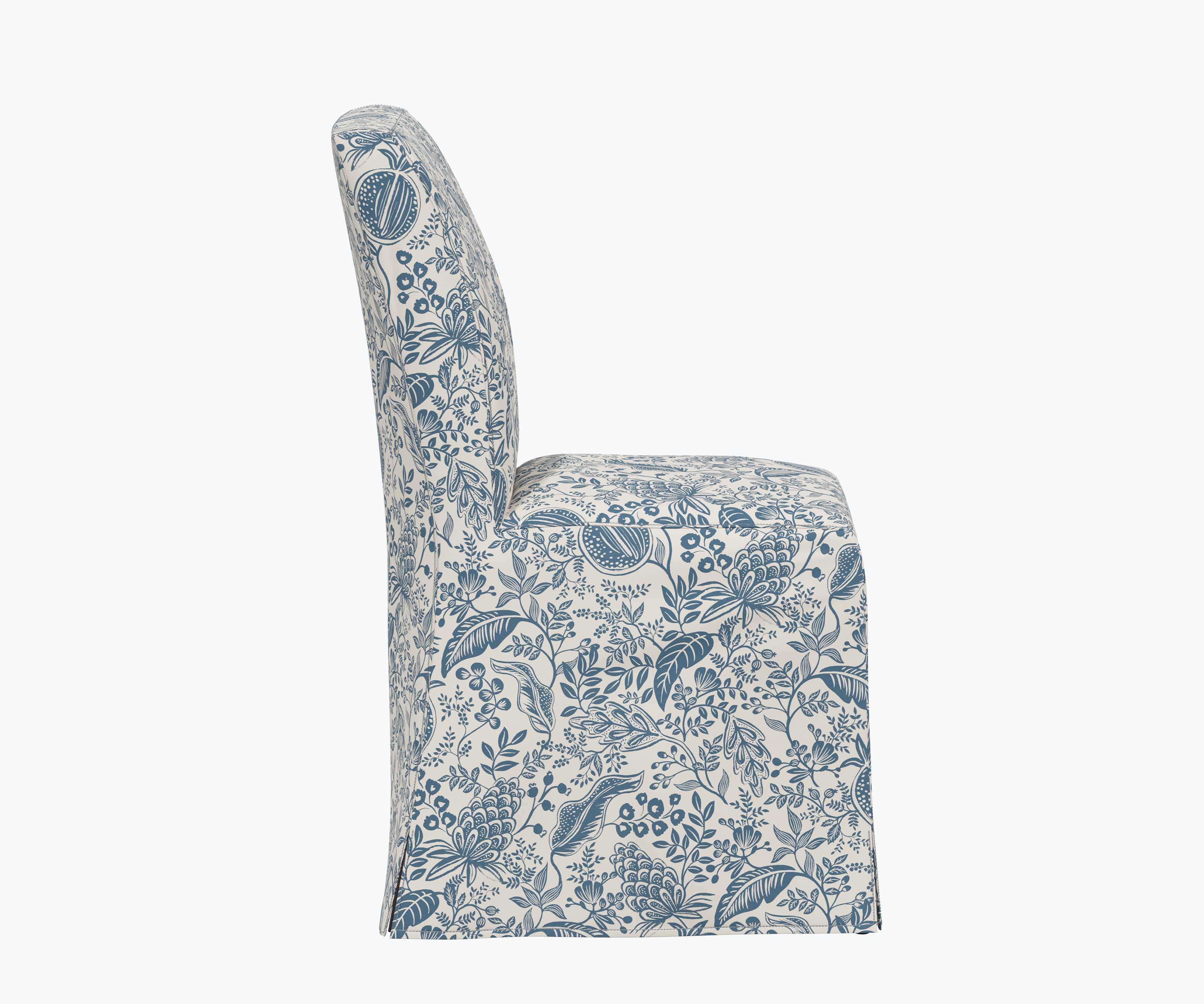Frances Slipcover Dining Chair - Pomegranate - Image 4