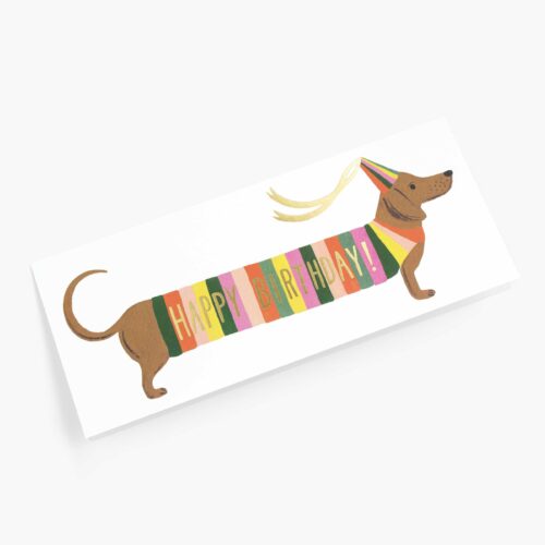 Alternative view of Hot Dog Money Holder Birthday Card - Single Card