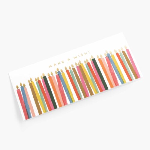 Alternative view of Make A Wish Candles Money Holder Birthday Card - Single Card