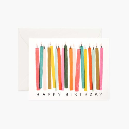 Birthday Candles Birthday Cards - Boxed Set
