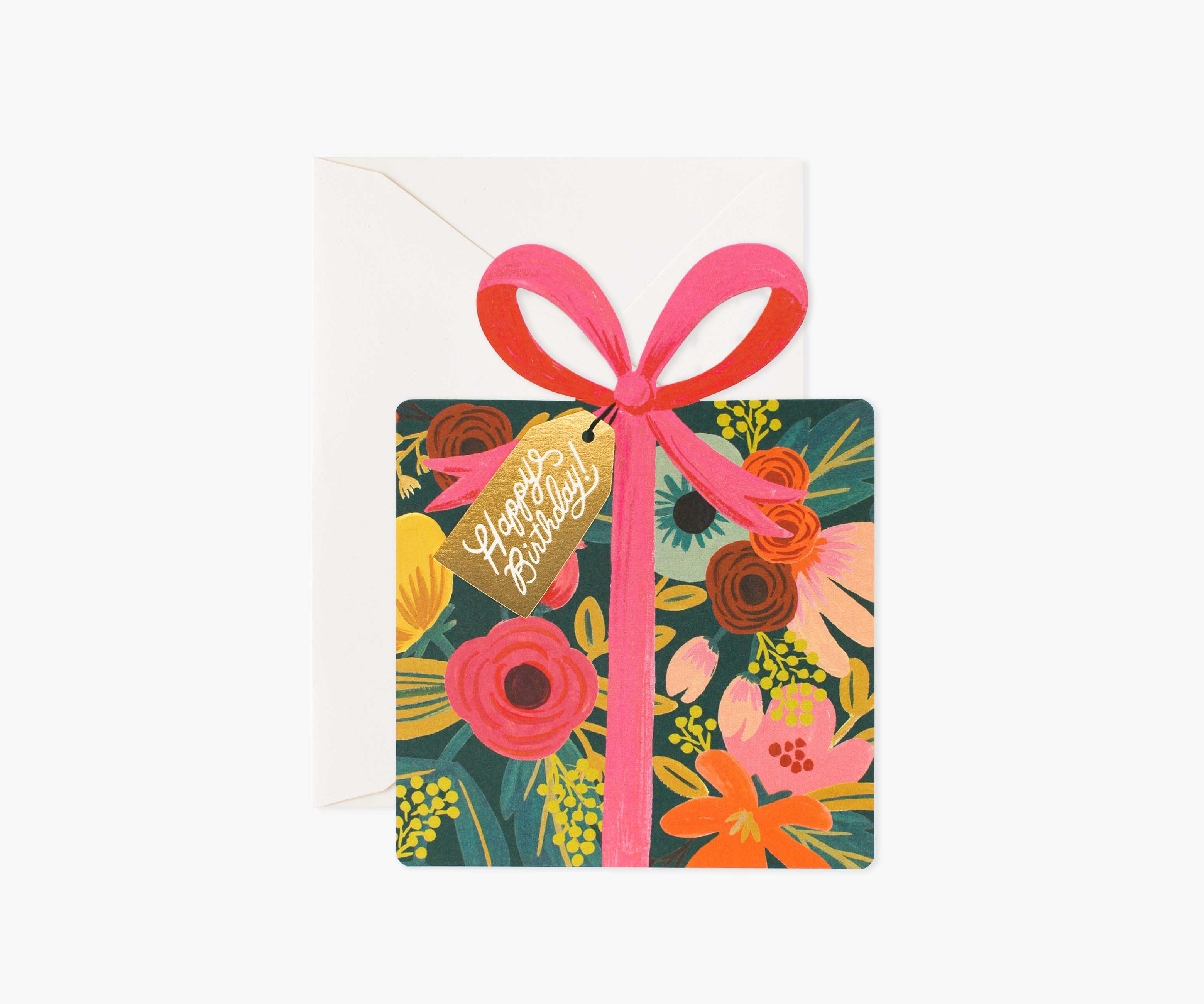 Birthday Present Birthday Card - Single Card