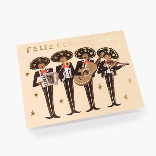 Alternative view of Mariachi Birthday Card - Single Card