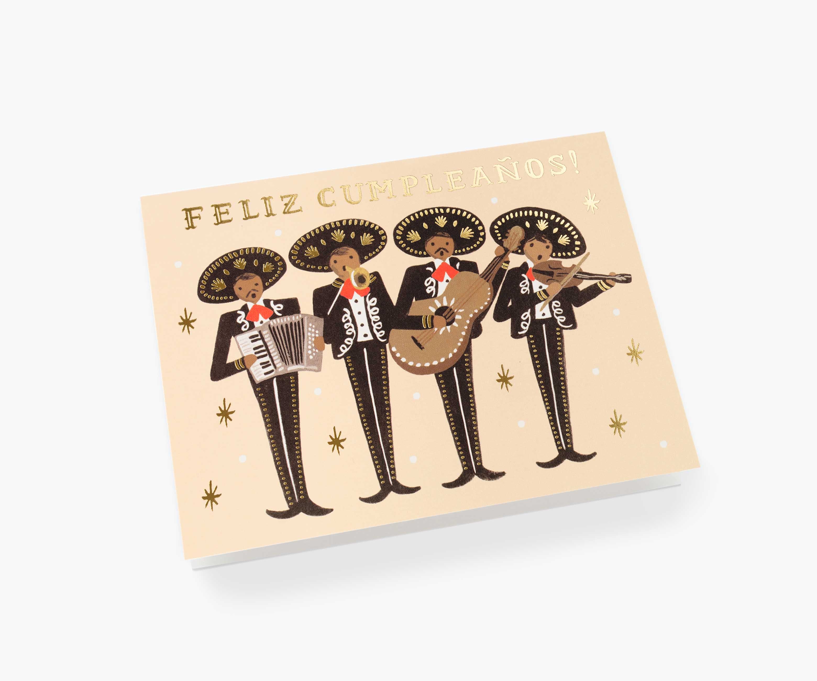 Mariachi Birthday Card - Single Card - Image 2