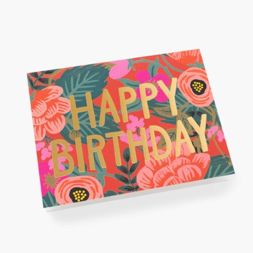 Alternative view of Poppy Birthday Card - Single Card