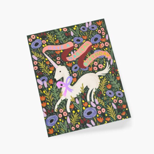 Alternative view of Magical Birthday Card - Single Card