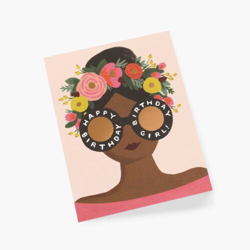 Alternative view of Flower Crown Birthday Girl Birthday Cards - Boxed Set