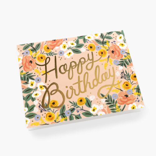 Alternative view of Rosé Birthday Card - Single Card
