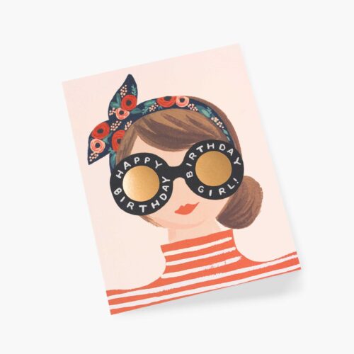 Alternative view of Birthday Girl Birthday Card - Single Card