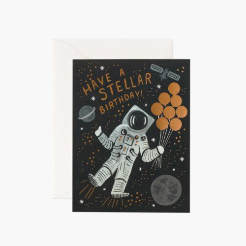 Stellar Birthday Card - Single Card
