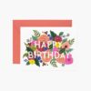 Juliet Rose Birthday Card - Single Card