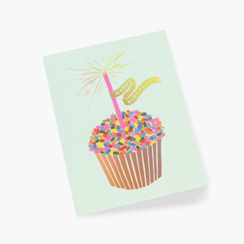 Alternative view of Cupcake Birthday Card - Single Card