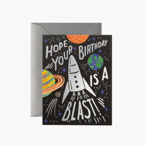 Birthday Blast Birthday Card - Single Card