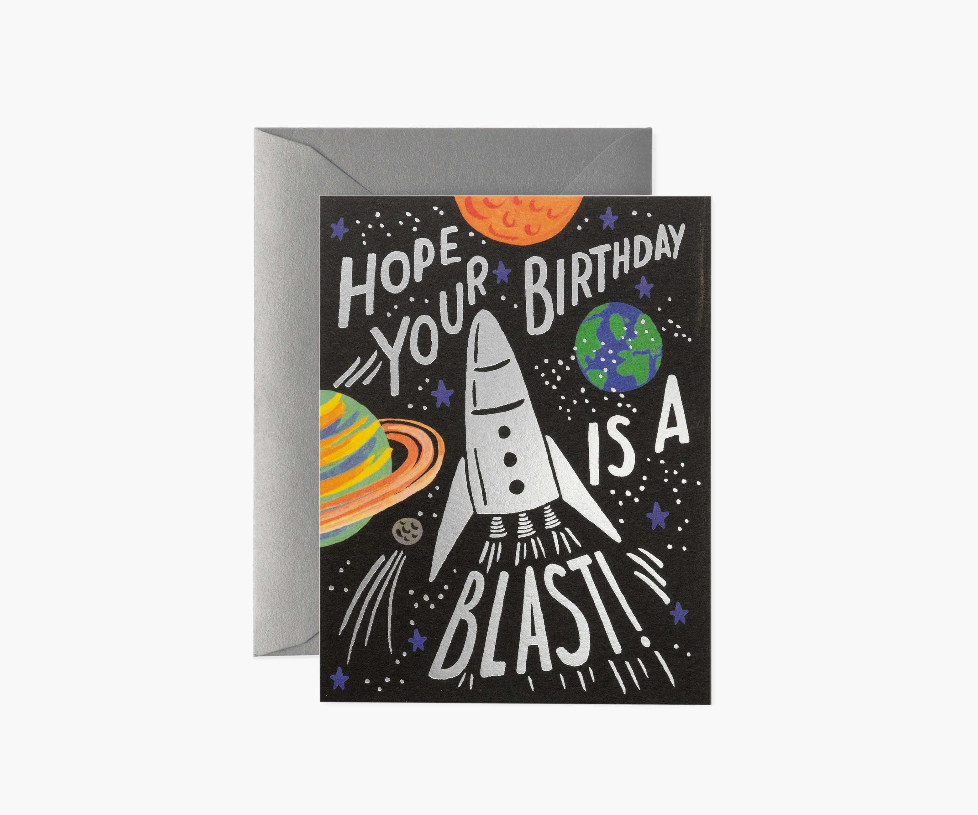 Birthday Blast Birthday Card - Single Card